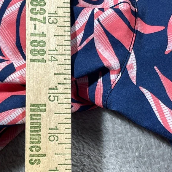 Tommy Bahama Baja Palms Plaid 40 Swim Trunks Board Shorts Beach Summer Stretch - Picture 9 of 16